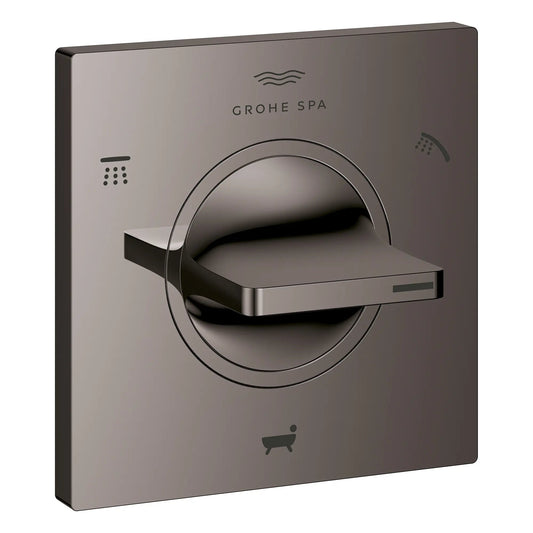 Grohe Atrio 3-Way Metal Lever Handle Hard Graphite Diverter Valve Trim