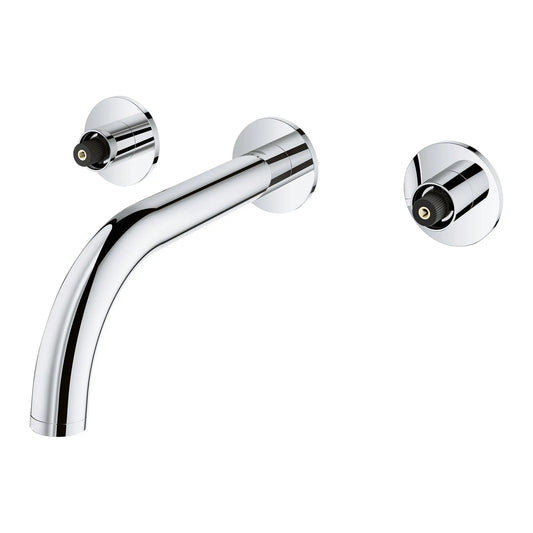 Grohe Atrio 8" 1.2 GPM Two-Handle Wall Mount StarLight Chrome Faucet