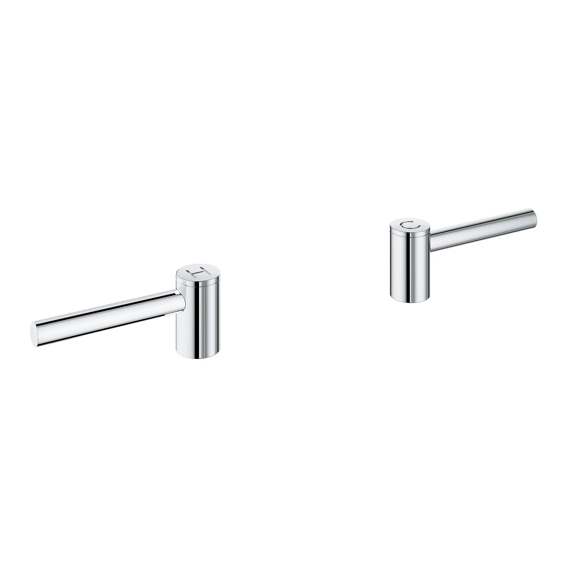 Grohe Atrio StarLight Chrome Lever Handles For Sink Faucet (Pair)