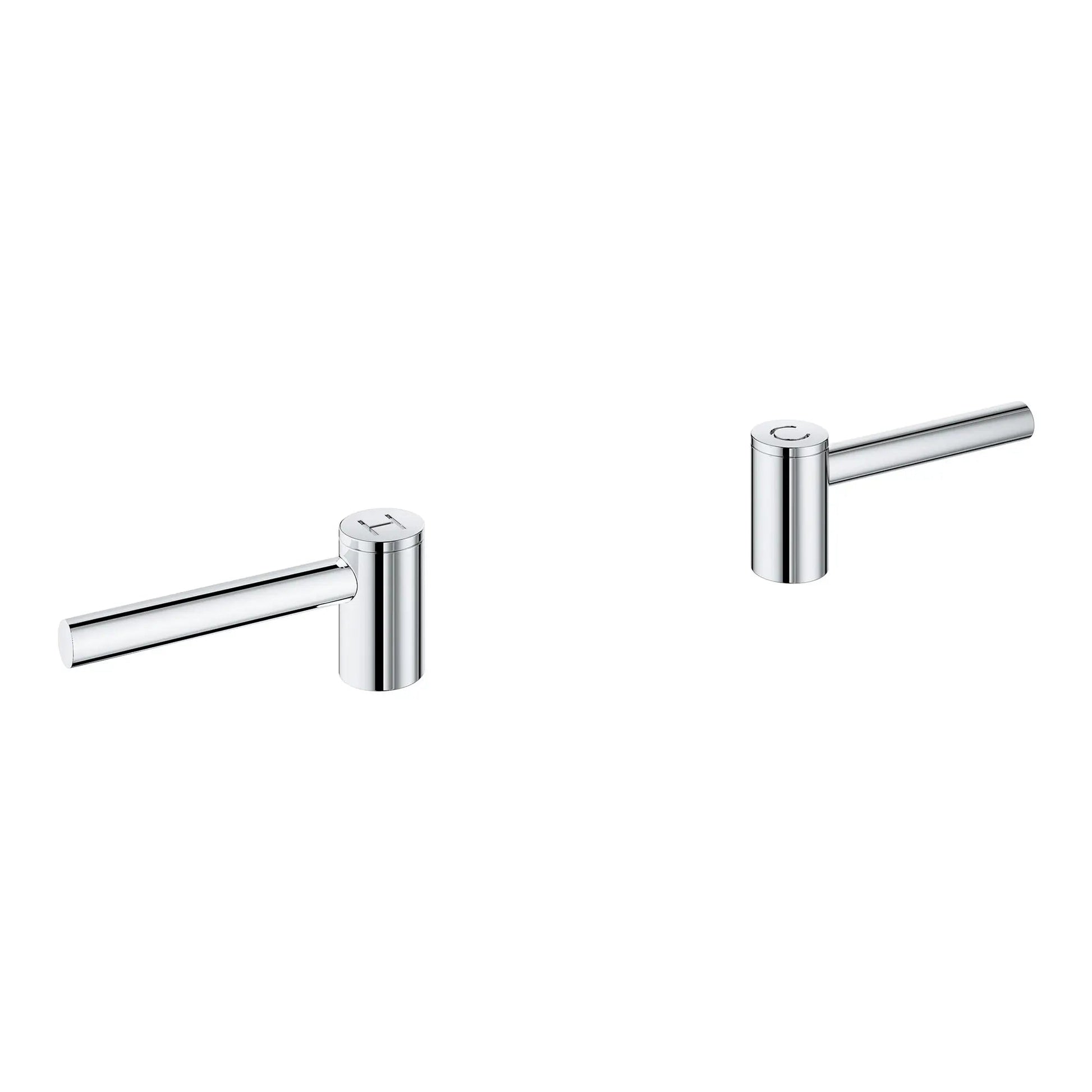 Grohe Atrio StarLight Chrome Lever Handles For Sink Faucet (Pair)