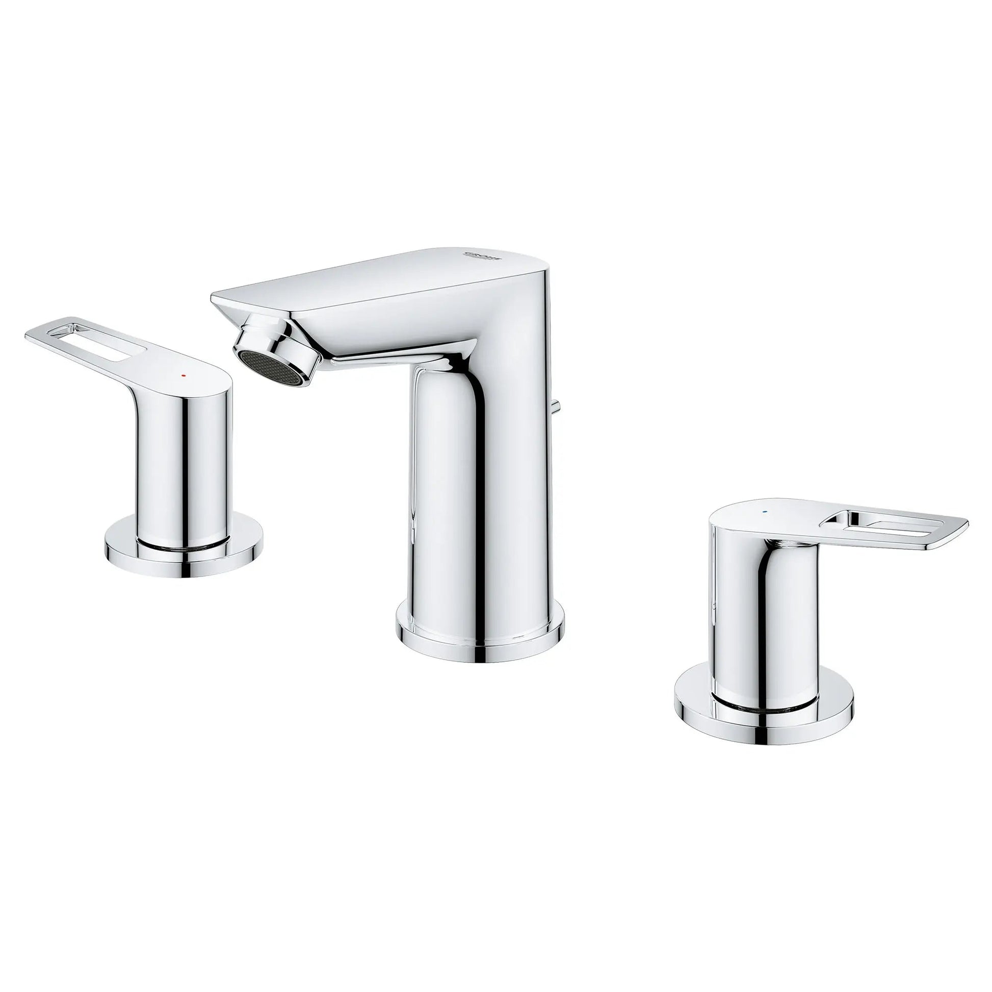 Grohe BauLoop 8" Widespread Two Handle 1.2 GPM StarLight Chrome Faucet
