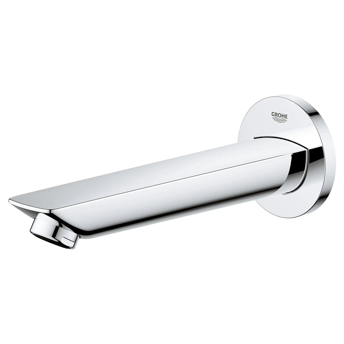 Grohe BauLoop StarLight Chrome Wall Mount Tub Spout