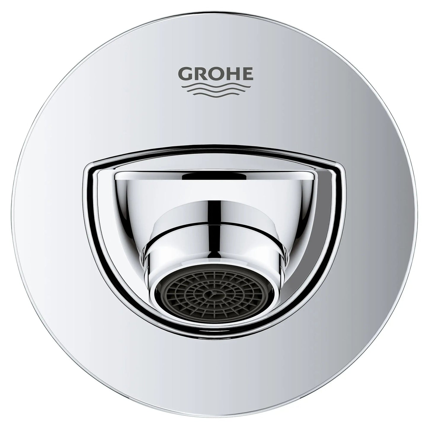Grohe BauLoop StarLight Chrome Wall Mount Tub Spout