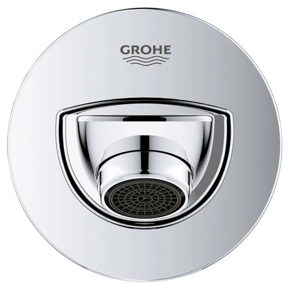 Grohe BauLoop StarLight Chrome Wall Mount Tub Spout