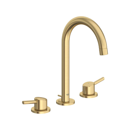 Grohe Concetto 1.2 GPM 8" Widespread Two Handle Brushed Cool Sunrise Faucet