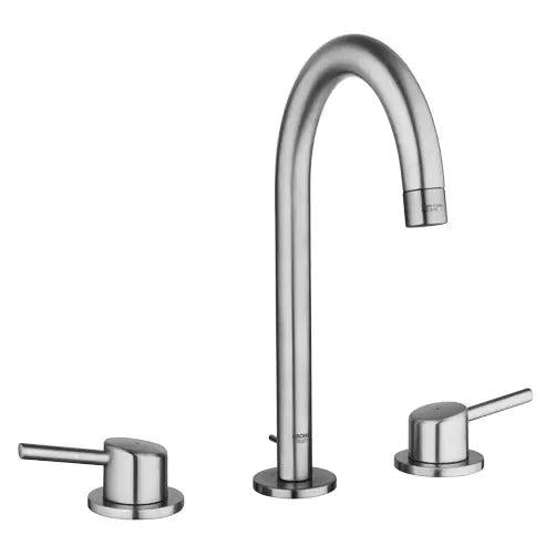 Grohe Concetto 1.2 GPM 8" Widespread Two Handle Brushed Nickel Infinity Faucet