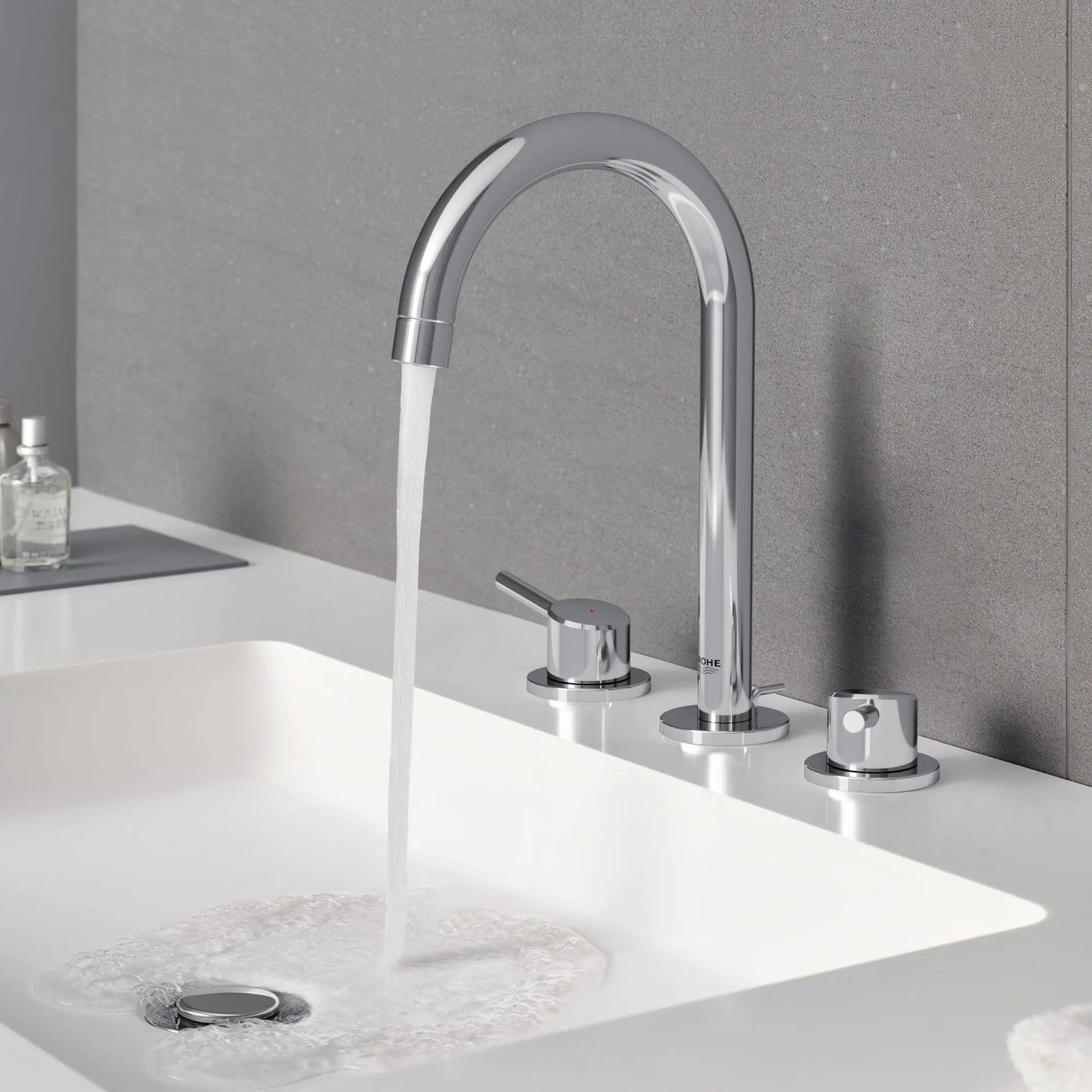 Grohe Concetto 1.2 GPM 8" Widespread Two Handle StarLight Chrome Faucet