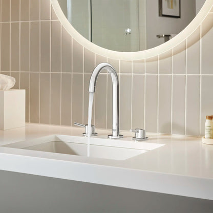 Grohe Concetto 1.2 GPM 8" Widespread Two Handle StarLight Chrome Faucet