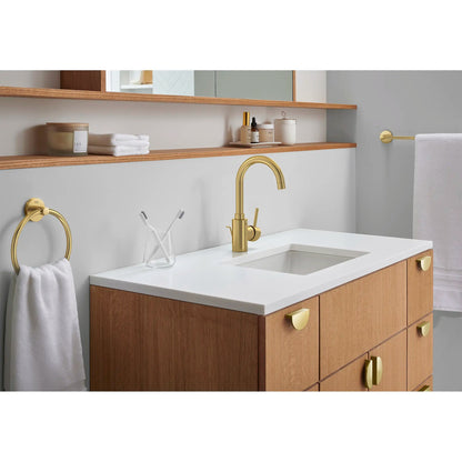 Grohe Concetto™ 1.2 GPM Single Hole Brushed Cool Sunrise Faucet