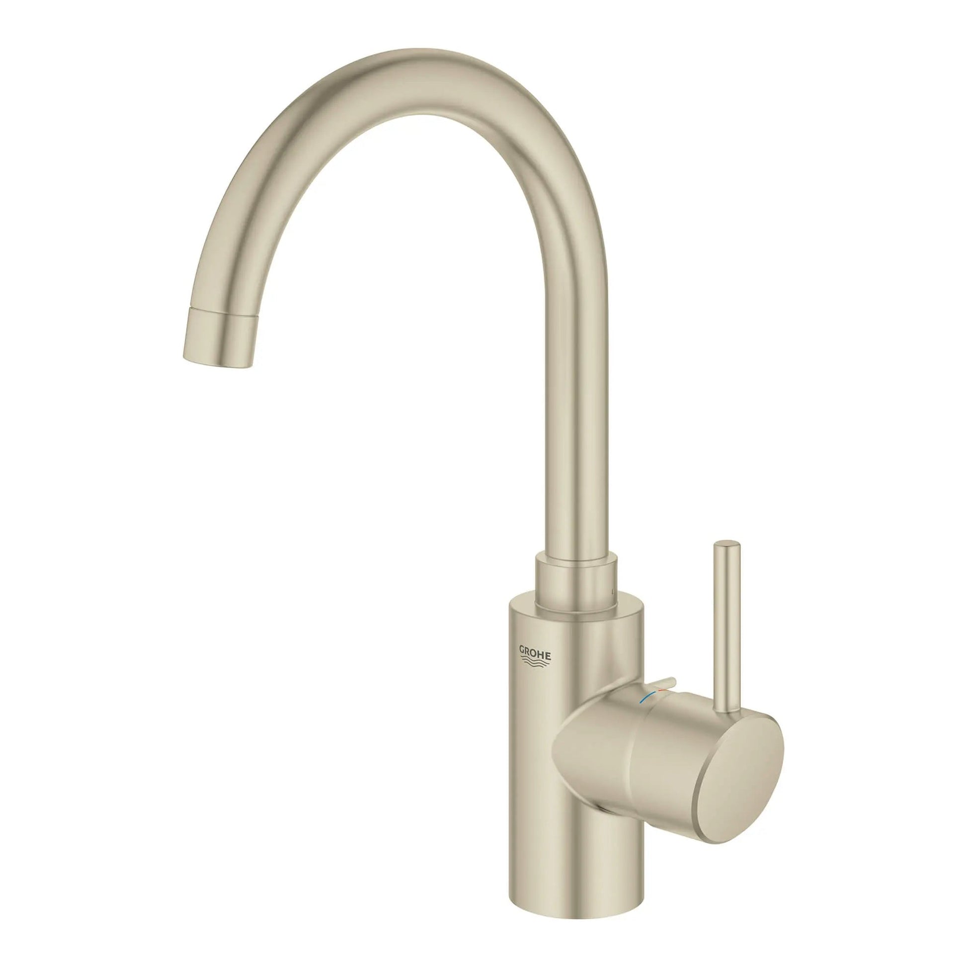 Grohe Concetto™ 1.2 GPM Single Hole Brushed Nickel Infinity Faucet