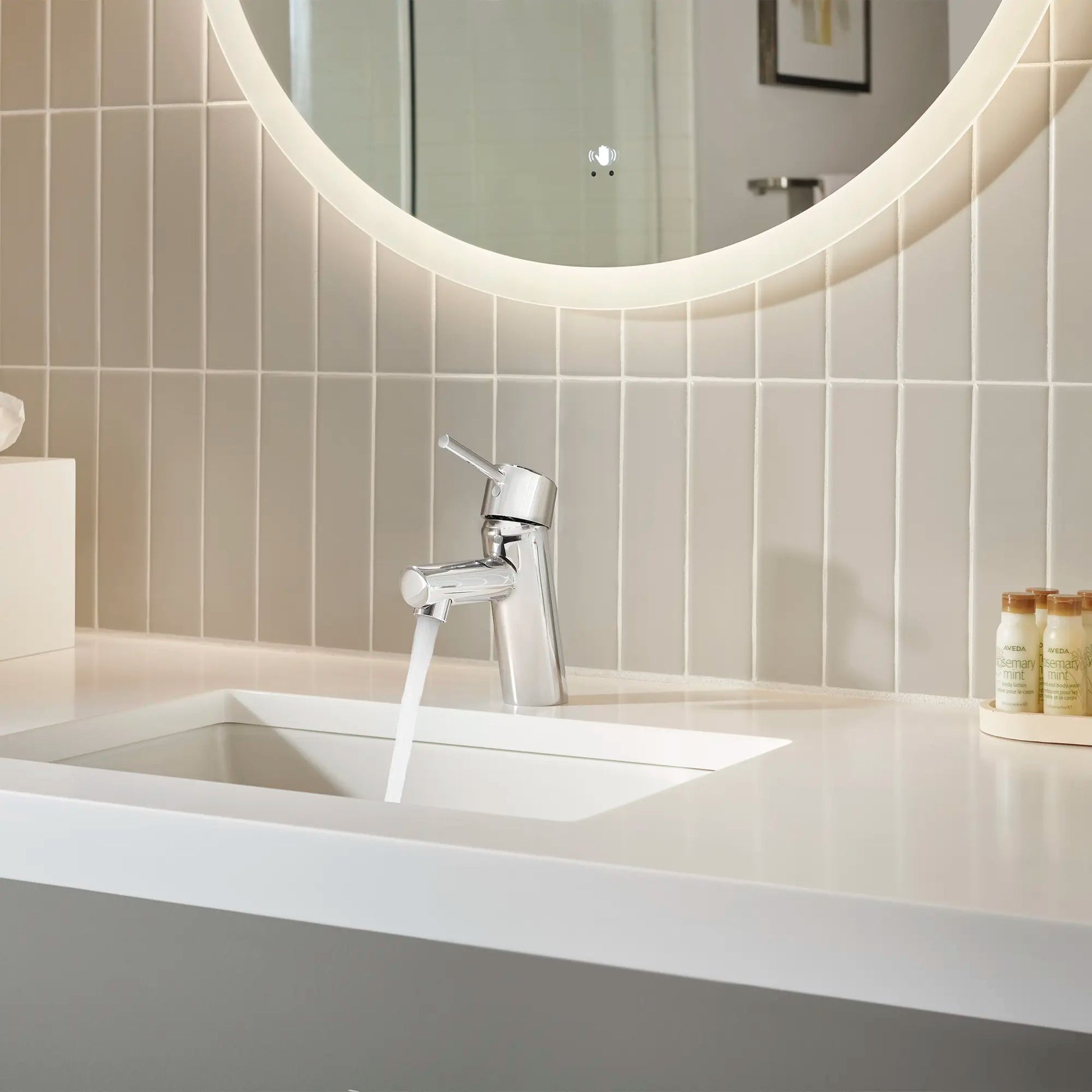 Grohe Concetto 1.2 GPM Single Hole Single Handle StarLight Chrome Faucet
