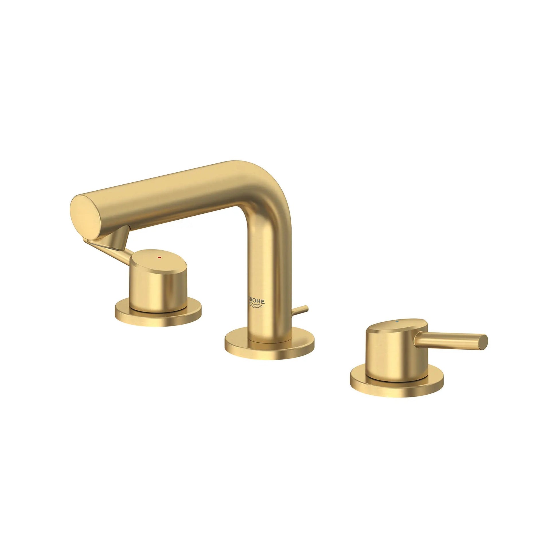 Grohe Concetto™ 8" 1.2 GPM Two-Handle Widespread Brushed Cool Sunrise Faucet