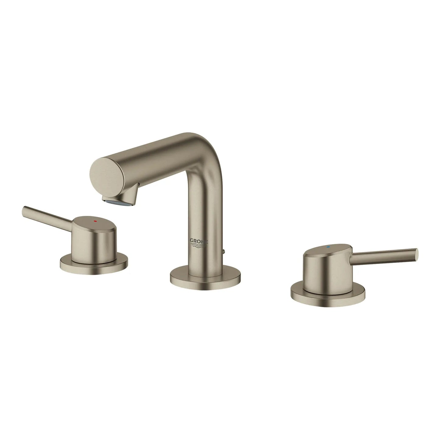 Grohe Concetto™ 8" 1.2 GPM Two-Handle Widespread Brushed Nickel Infinity Faucet