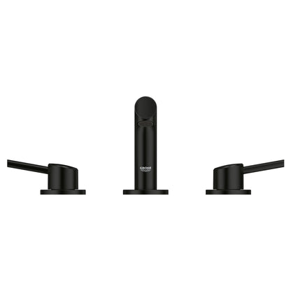 Grohe Concetto™ 8" 1.2 GPM Two-Handle Widespread Matte Black Faucet
