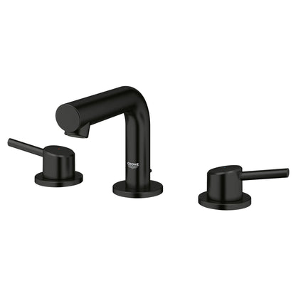 Grohe Concetto™ 8" 1.2 GPM Two-Handle Widespread Matte Black Faucet