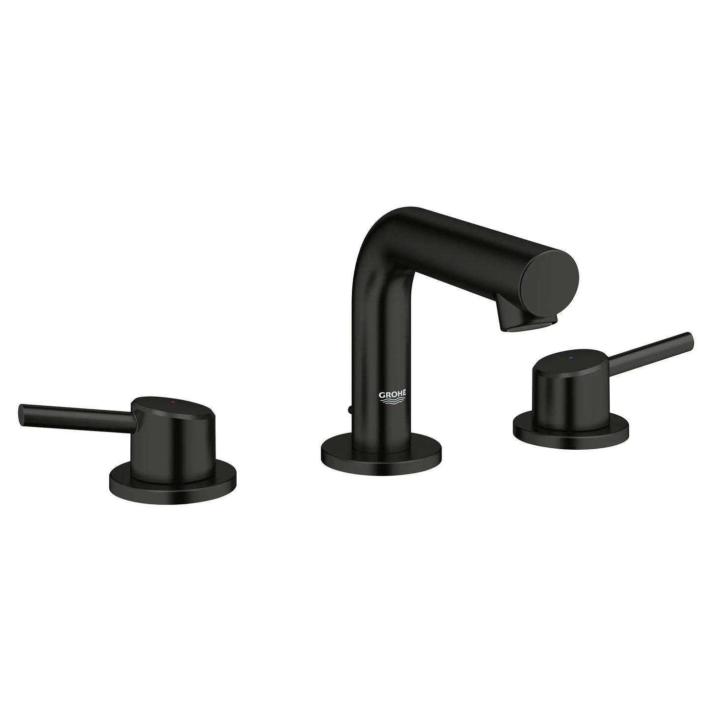 Grohe Concetto™ 8" 1.2 GPM Two-Handle Widespread Matte Black Faucet
