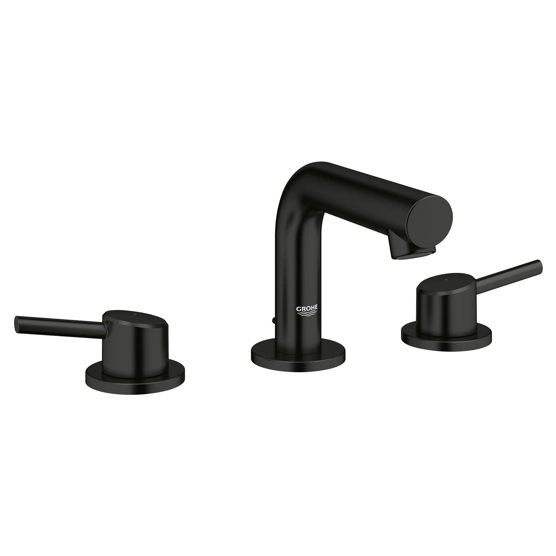 Grohe Concetto™ 8" 1.2 GPM Two-Handle Widespread Matte Black Faucet