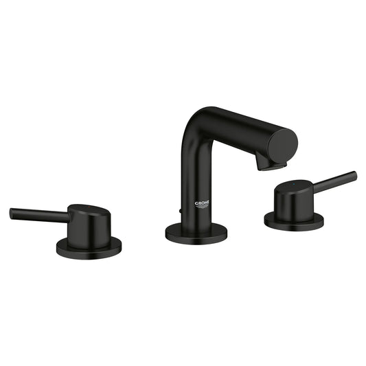 Grohe Concetto™ 8" 1.2 GPM Two-Handle Widespread Matte Black Faucet