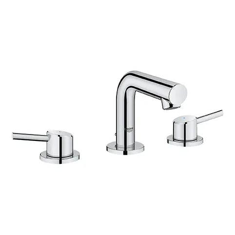 Grohe Concetto™ 8" 1.2 GPM Two-Handle Widespread StarLight Chrome Faucet