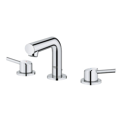 Grohe Concetto™ 8" 1.2 GPM Two-Handle Widespread StarLight Chrome Faucet