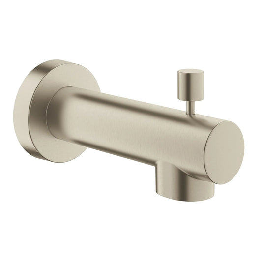 Grohe Concetto™ Brass Construction Brushed Nickel Infinity Wall Mount Diverter Tub Spout