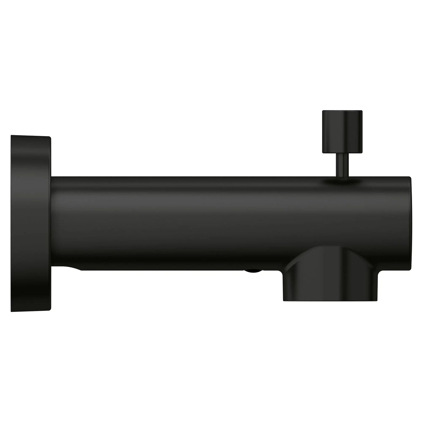 Grohe Concetto™ Brass Construction Matte Black Wall Mount Diverter Tub Spout
