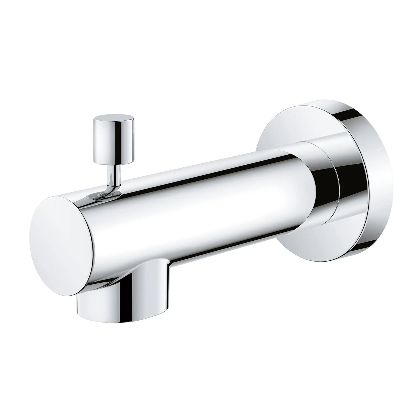 Grohe Concetto™ Brass Construction StarLight Chrome Wall Mount Diverter Tub Spout