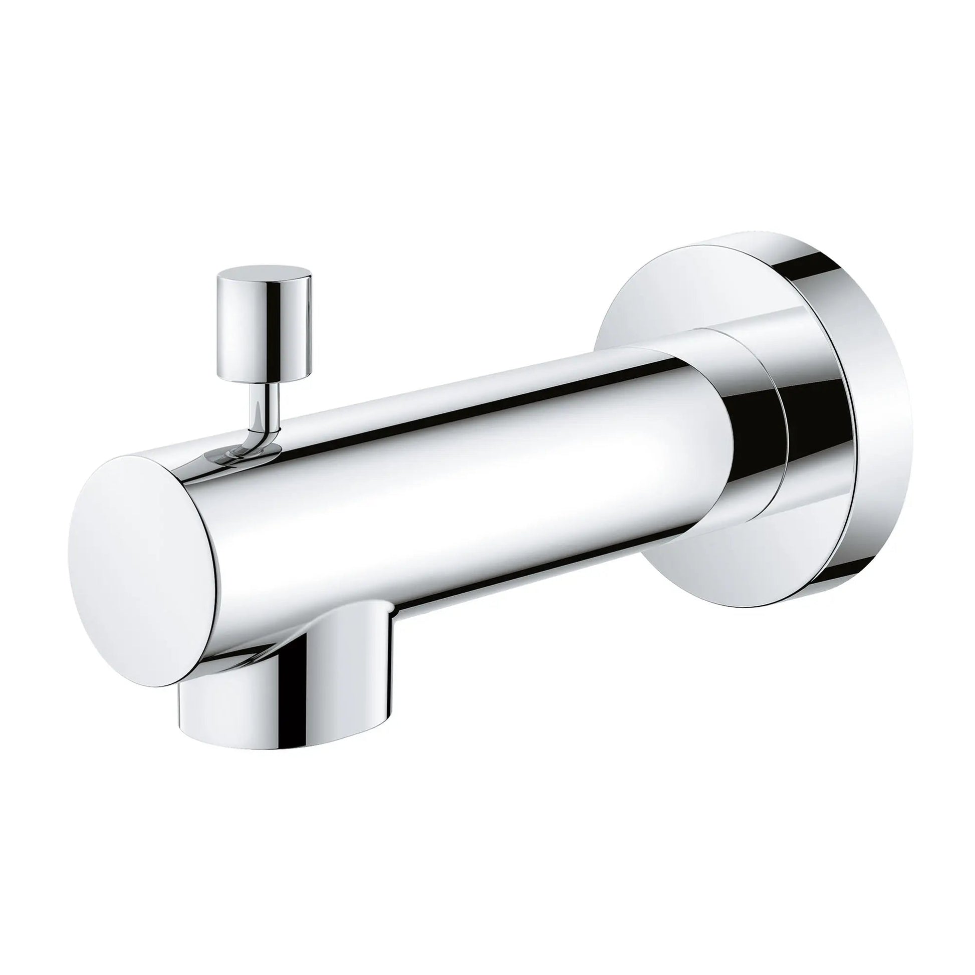 Grohe Concetto™ Brass Construction StarLight Chrome Wall Mount Diverter Tub Spout