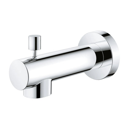 Grohe Concetto™ Brass Construction StarLight Chrome Wall Mount Diverter Tub Spout