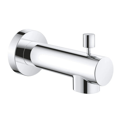 Grohe Concetto™ Brass Construction StarLight Chrome Wall Mount Diverter Tub Spout
