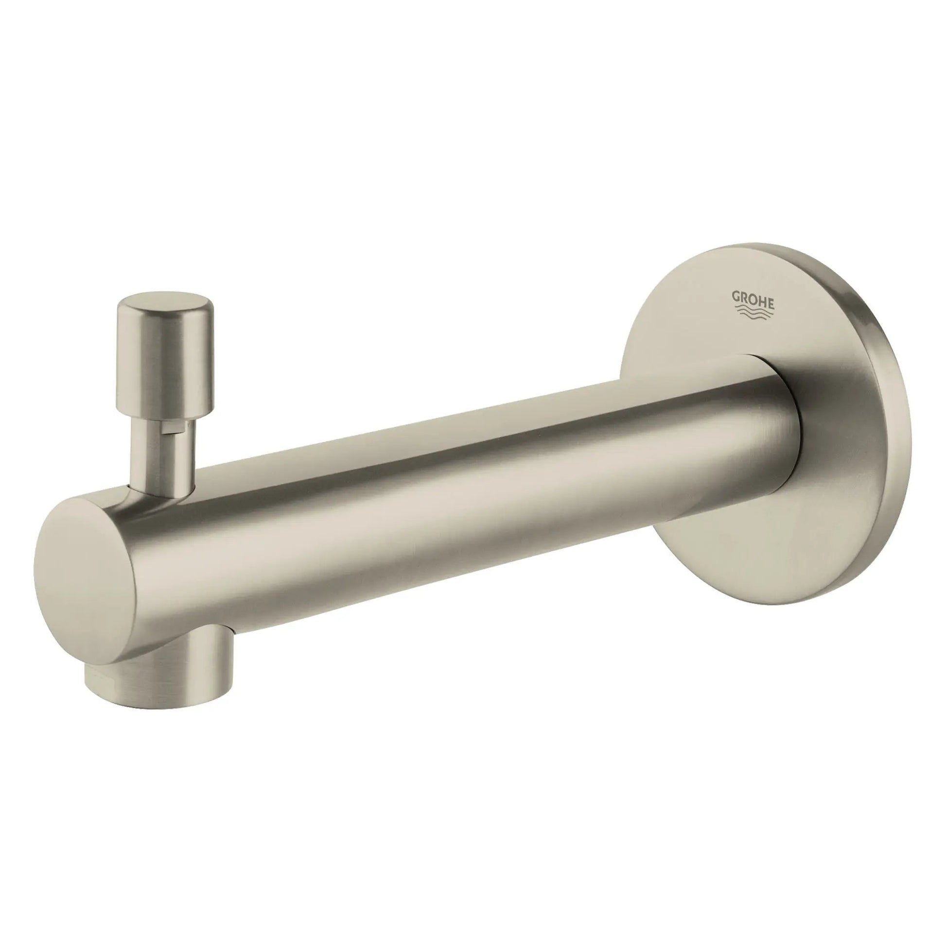 Grohe Concetto™ Brushed Nickel Infinity Wall Mount Diverter Tub Spout