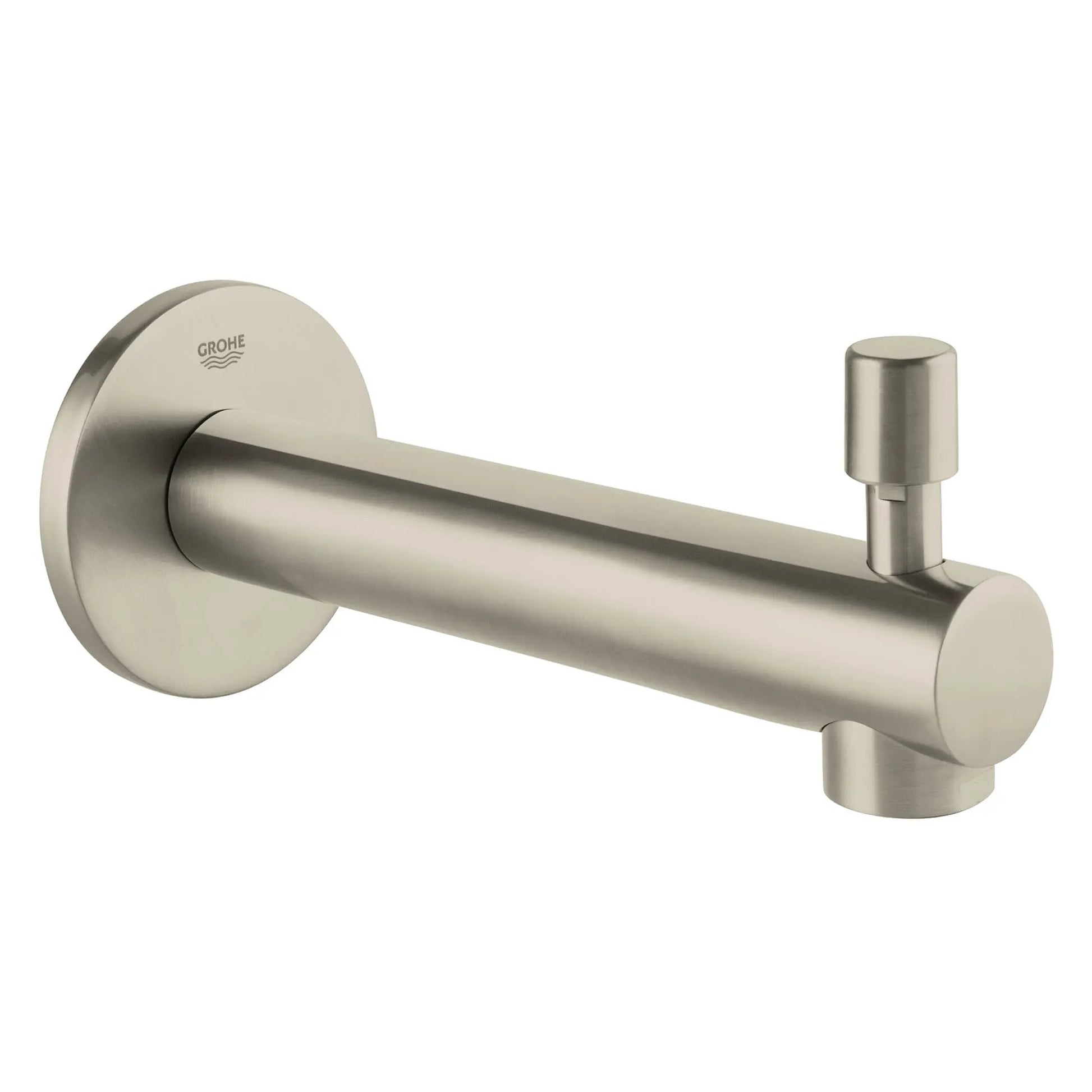 Grohe Concetto™ Brushed Nickel Infinity Wall Mount Diverter Tub Spout