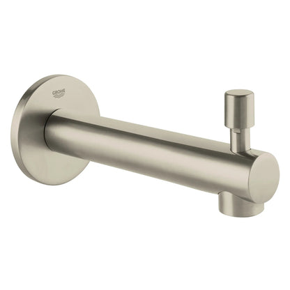 Grohe Concetto™ Brushed Nickel Infinity Wall Mount Diverter Tub Spout