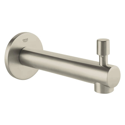 Grohe Concetto™ Brushed Nickel Infinity Wall Mount Diverter Tub Spout