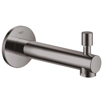 Grohe Concetto™ Hard Graphite Wall Mount Diverter Tub Spout