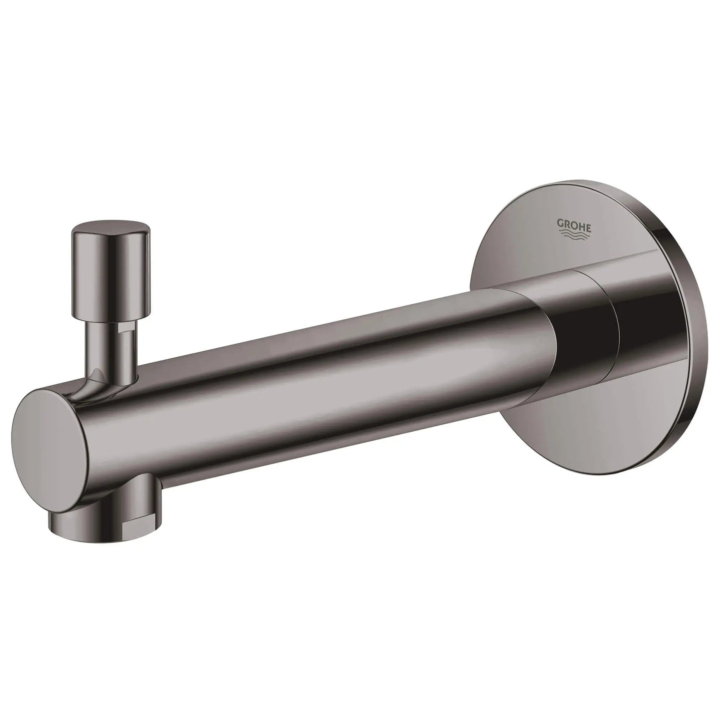 Grohe Concetto™ Hard Graphite Wall Mount Diverter Tub Spout
