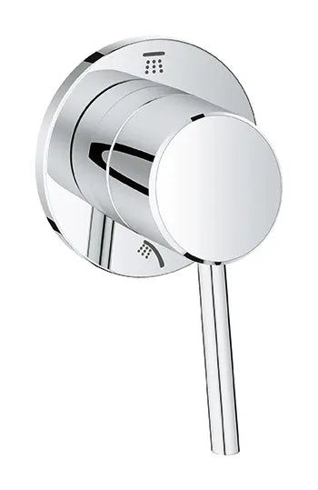 Grohe Concetto™ Metal Lever Handle StarLight Chrome 2-Way Diverter Trim