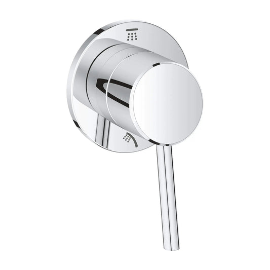 Grohe Concetto™ Metal Lever Handle StarLight Chrome 2-Way Diverter Trim