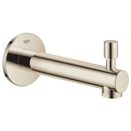 Grohe Concetto™ Polished Nickel Infinity Wall Mount Diverter Tub Spout