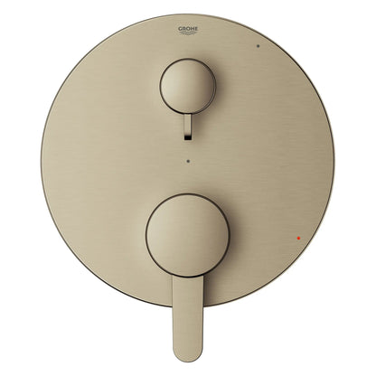 Grohe Cosmopolitan Pressure Balance Brushed Nickel Infinity Valve Trim With 2-Way Diverter and Cartridge