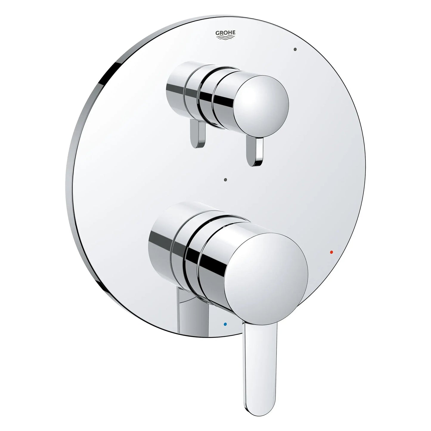 Grohe Cosmopolitan Pressure Balance StarLight Chrome Valve Trim With 2-Way Diverter and Cartridge