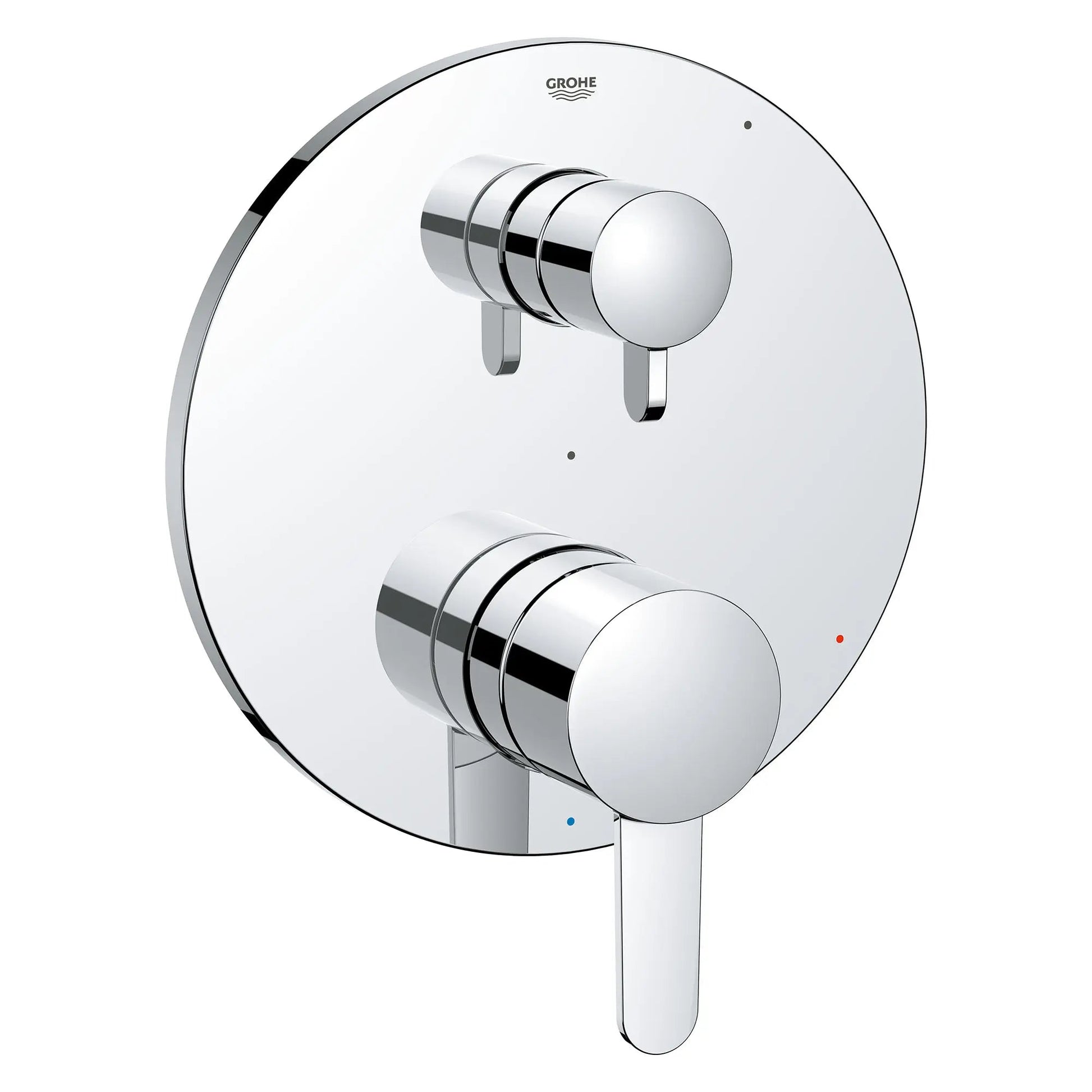 Grohe Cosmopolitan Pressure Balance StarLight Chrome Valve Trim With 2-Way Diverter and Cartridge