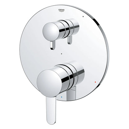 Grohe Cosmopolitan Pressure Balance StarLight Chrome Valve Trim With 2-Way Diverter and Cartridge