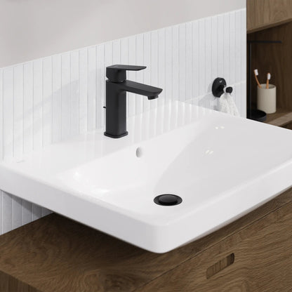 Grohe Cubeo 1018982430 1.2 GPM Single Hole Single-Handle Matte Black Faucet
