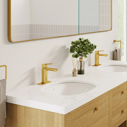 Grohe Cubeo 101898GN00 1.2 GPM Single Hole Single-Handle Brushed Cool Sunrise Faucet
