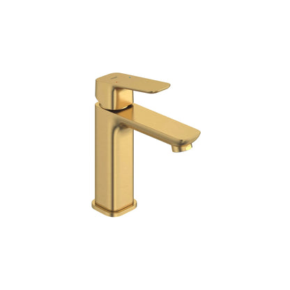 Grohe Cubeo 1.2 GPM Single Hole Single Handle Brushed Cool Sunrise Faucet