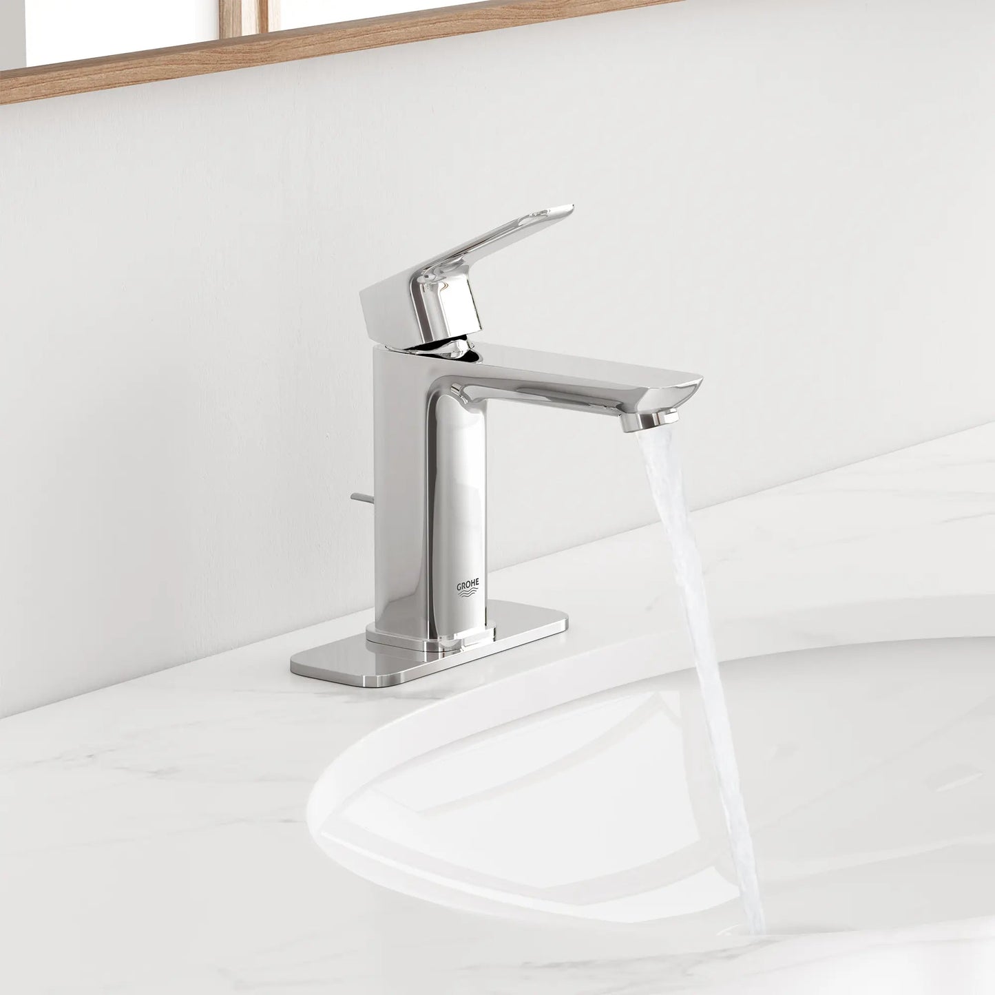 Grohe Cubeo 1.2 GPM Single Hole Single Handle StarLight Chrome Faucet