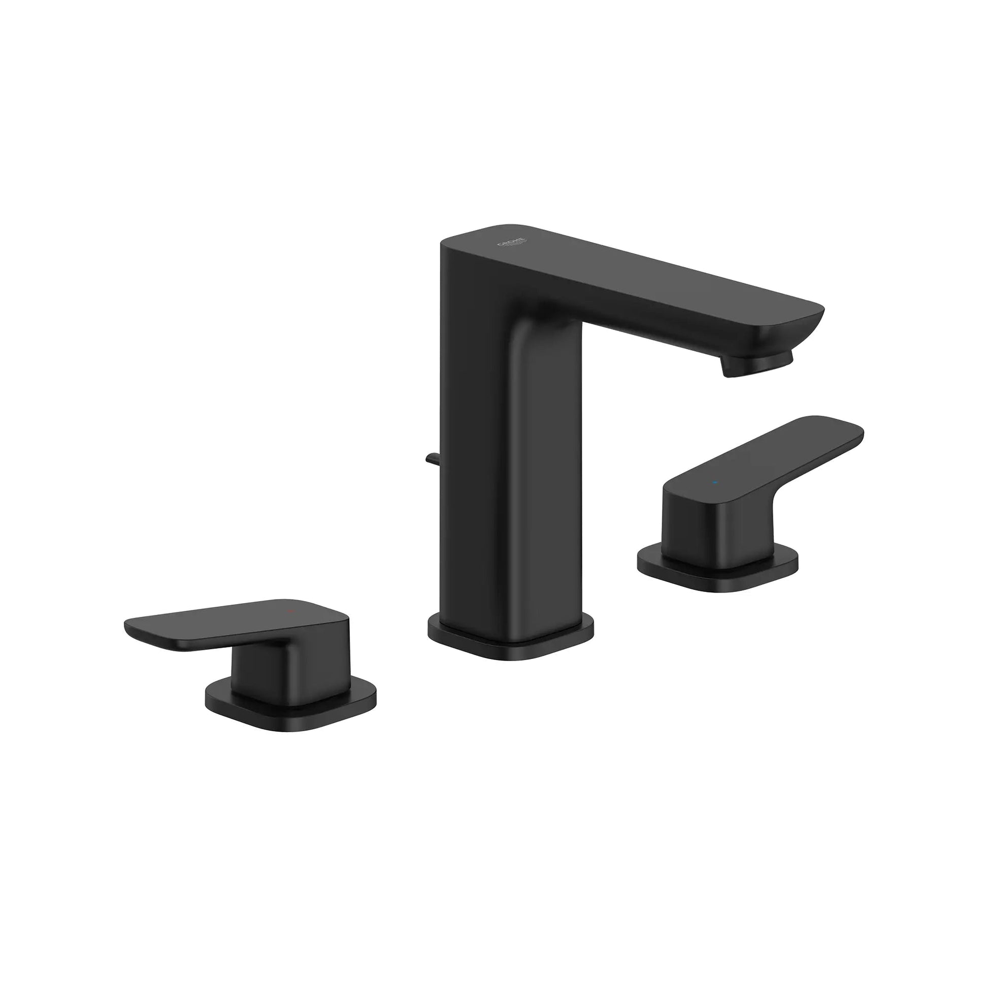 Grohe Cubeo 8" Two-Handle 1.2 GPM Matte Black Widespread Faucet