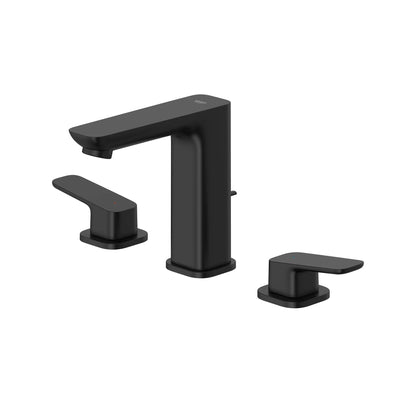 Grohe Cubeo 8" Two-Handle 1.2 GPM Matte Black Widespread Faucet