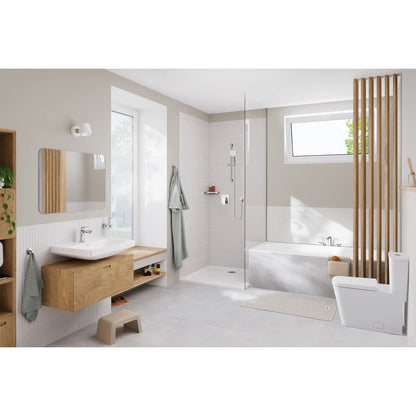 Grohe Cubeo 8" Two-Handle 1.2 GPM Star Light Chrome Widespread Faucet